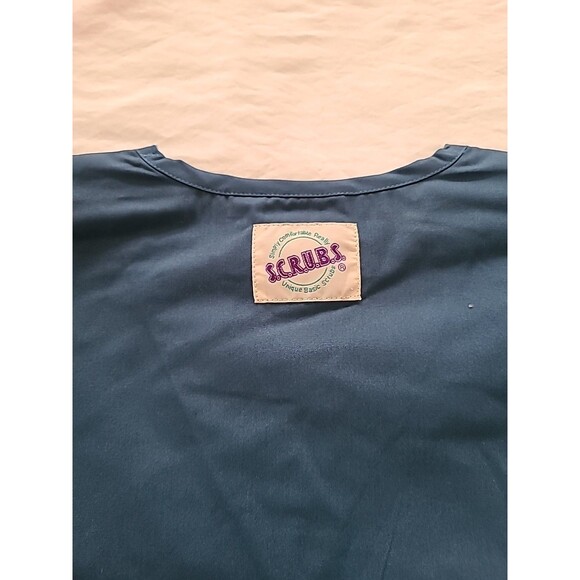 SCRUB ZONE ROYAL BLUE SCRUBS-small NWT - Picture 7 of 7
